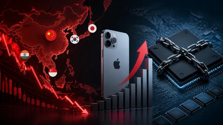 Behind Asian markets tanking: Apple's price hike, AI-driven chip shortage, and more