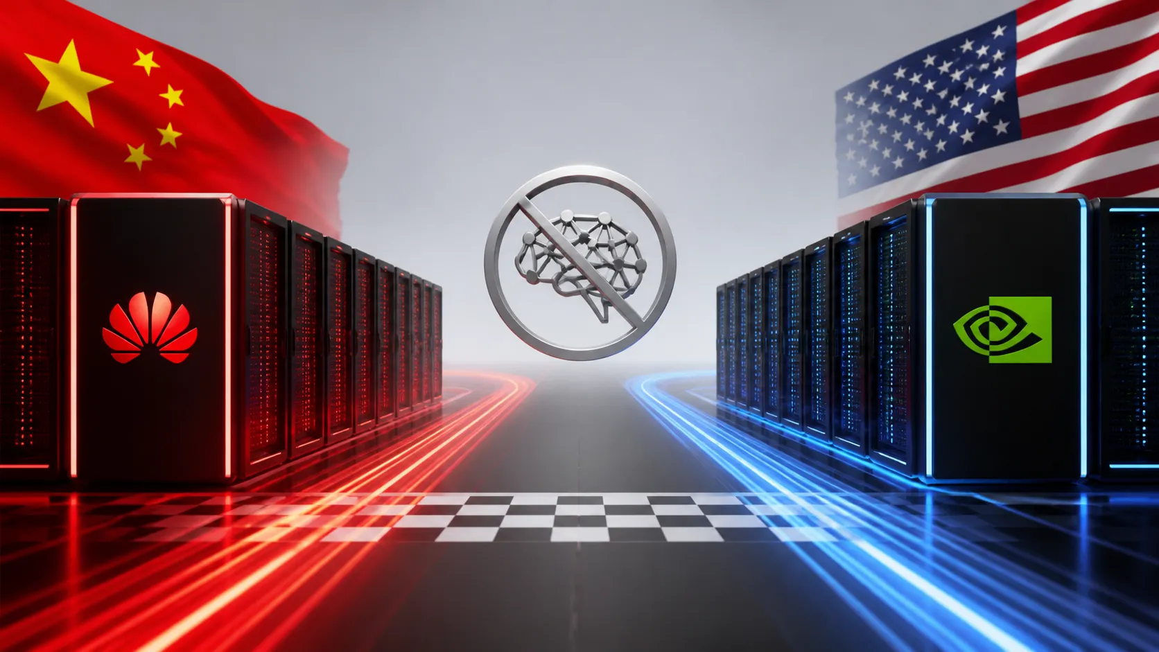 AI neural network visualization