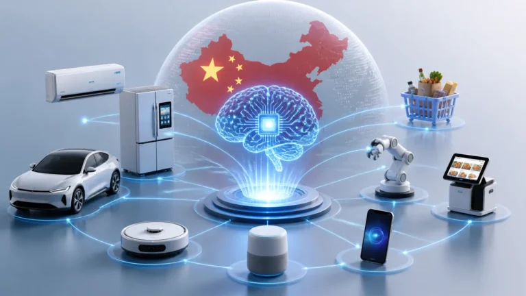 China plans to embed AI in consumer goods and services