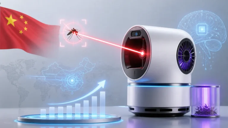 China's AI-powered laser mosquito zapper goes viral after crowdfunding success