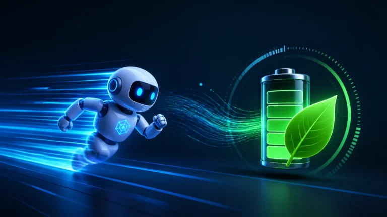 Improving the speed and energy-efficiency of AI agents
