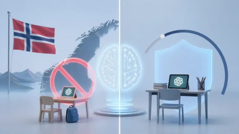Norway enacts near AI ban for junior school pupils, curbs use for older children