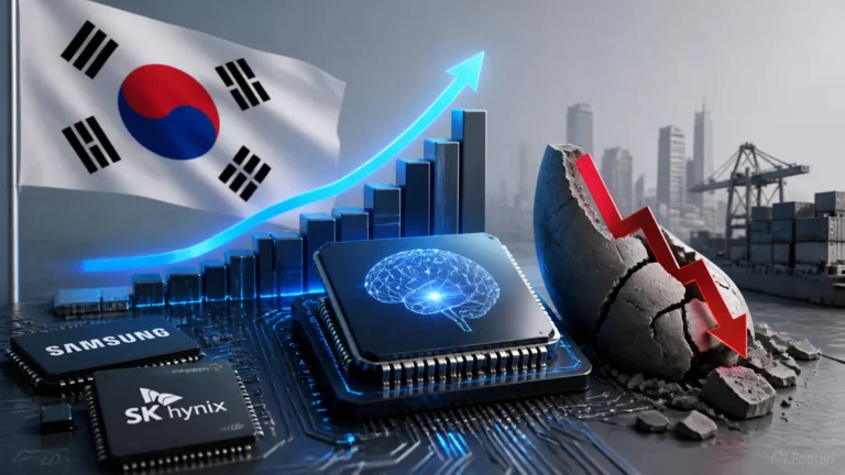 Why South Korea's AI chip boom is a 'serious concern' for its economy