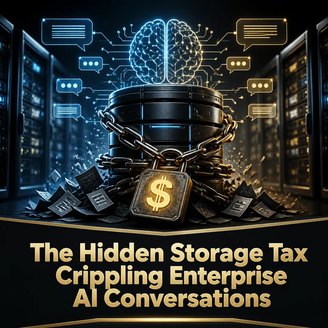 The Hidden Storage Tax Crippling Enterprise AI Conversations