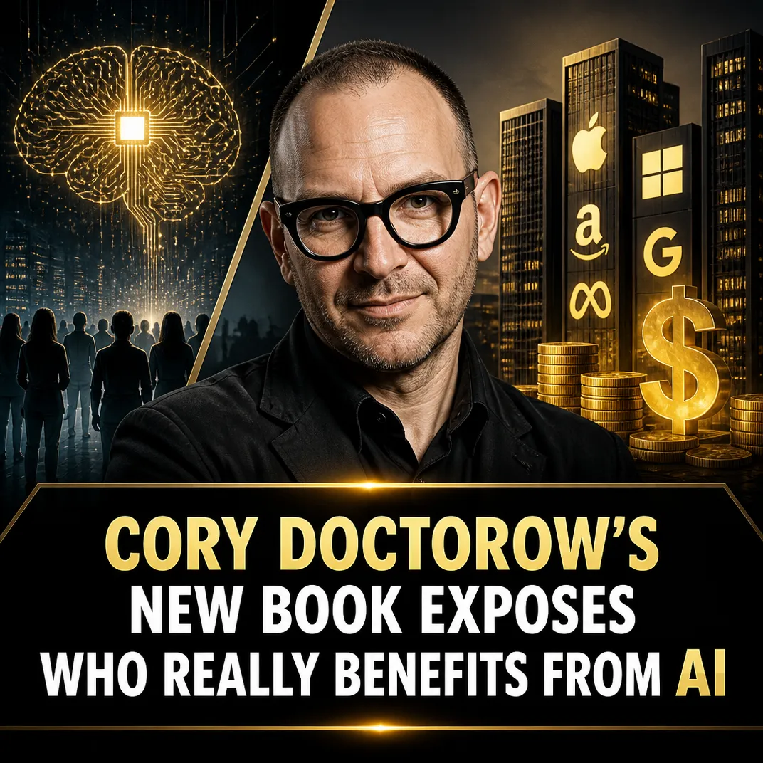 Cory Doctorow’s New Book Exposes Who Really Benefits from AI