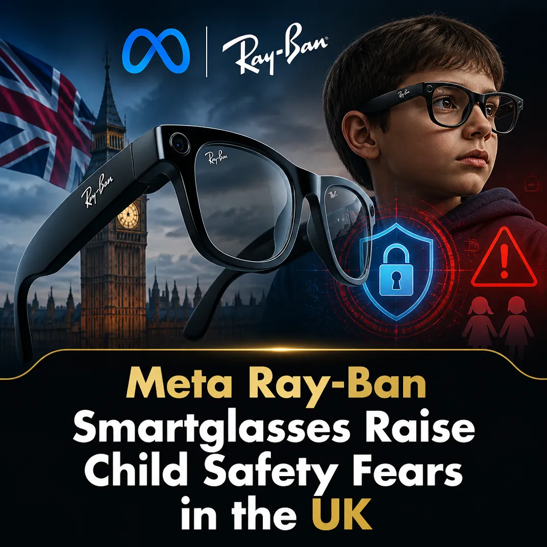 Meta Ray-Ban Smartglasses Raise Child Safety Fears in the UK
