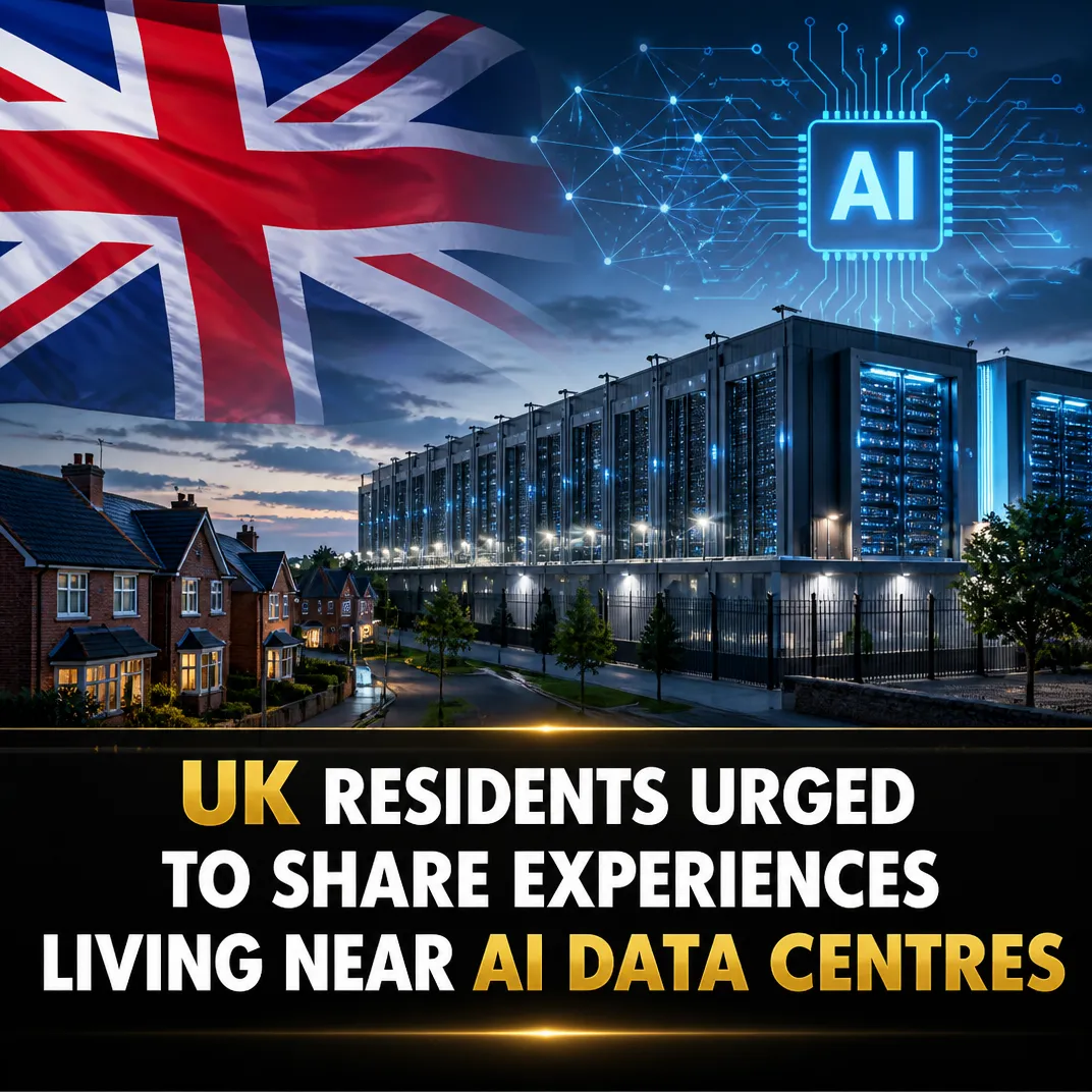 UK Residents Urged to Share Experiences Living Near AI Data Centres