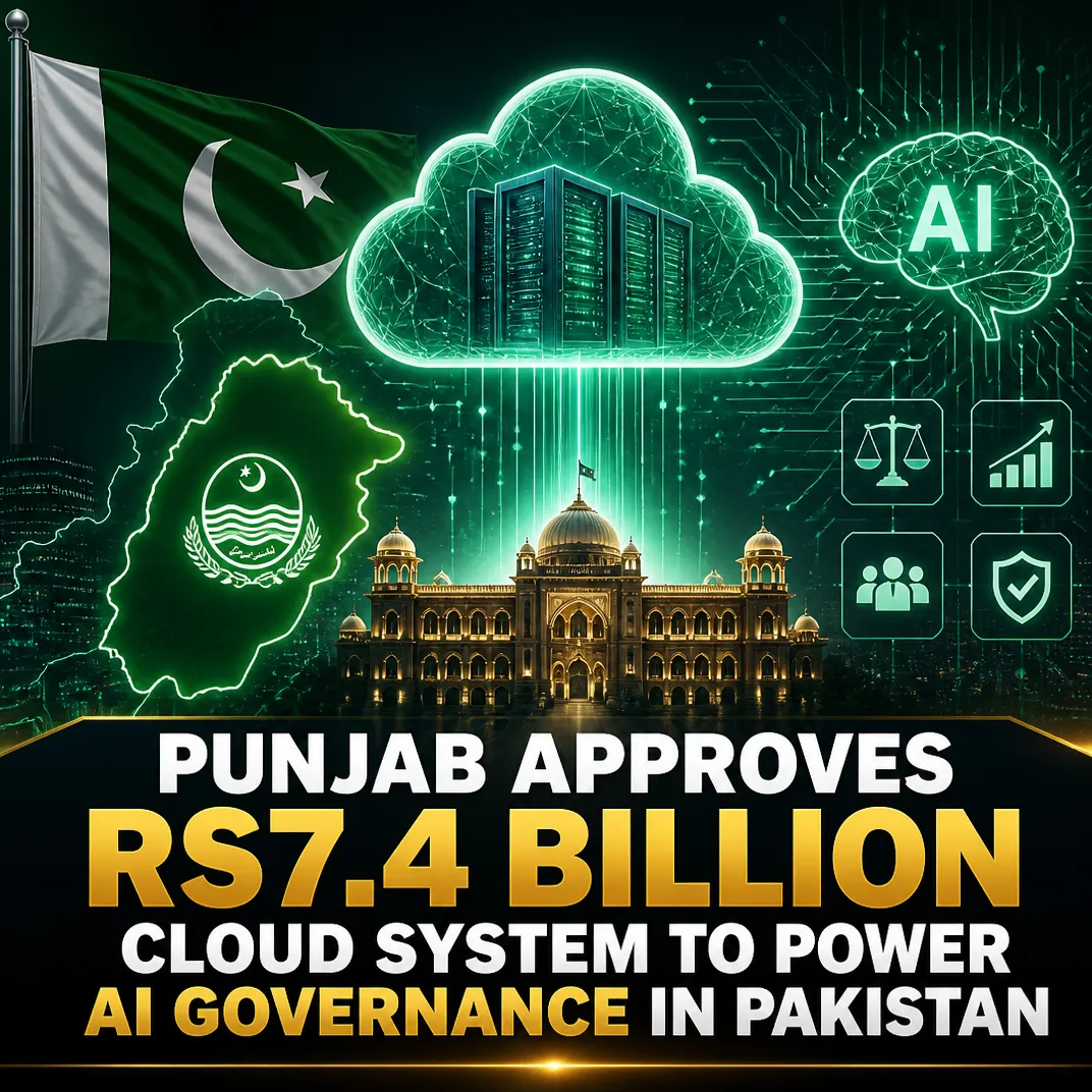 Punjab Approves Rs7.4 Billion Cloud System to Power AI Governance in Pakistan