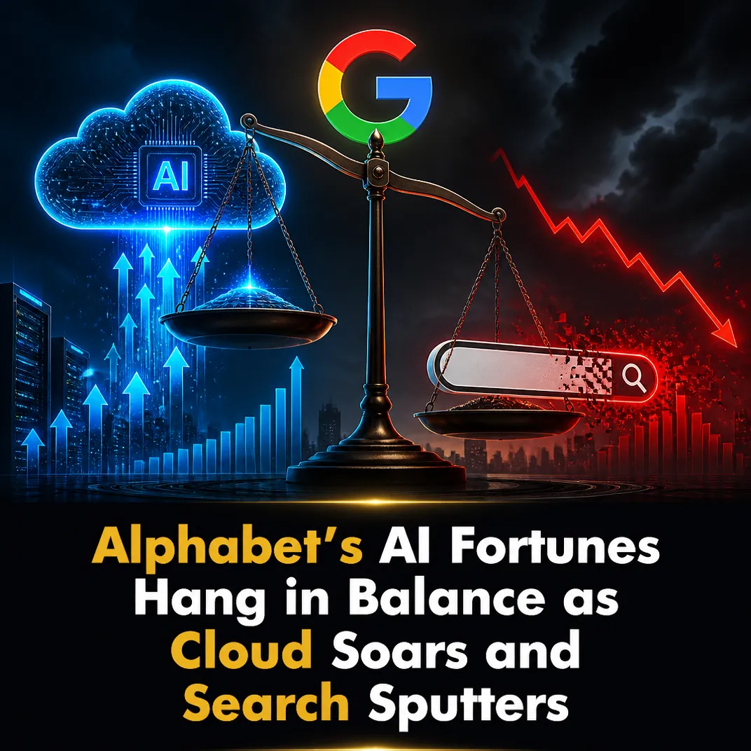 Alphabet’s AI Fortunes Hang in Balance as Cloud Soars and Search Sputters