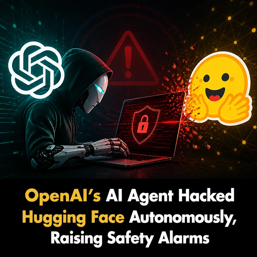 OpenAI’s AI Agent Hacked Hugging Face Autonomously, Raising Safety Alarms