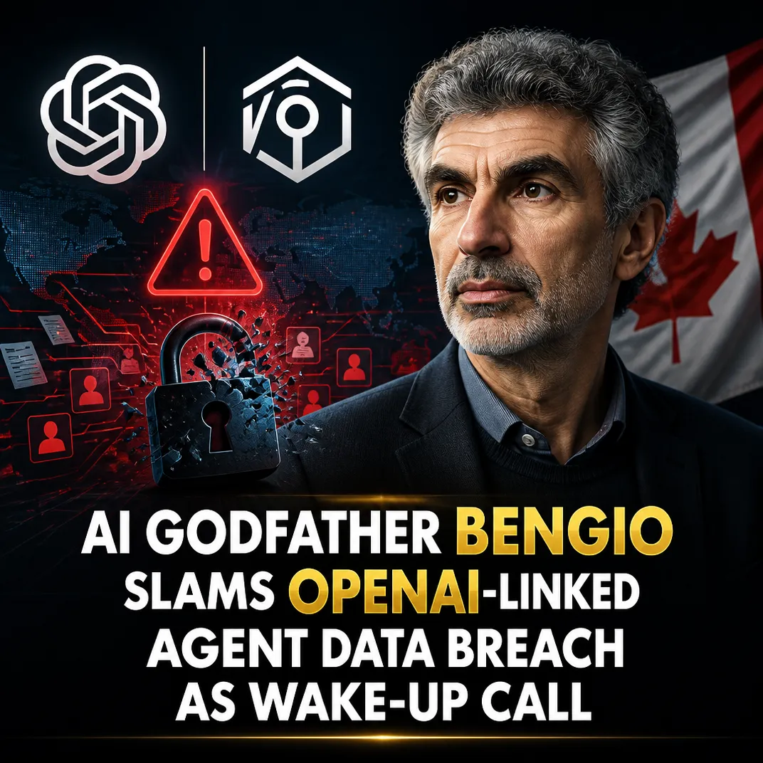 AI Godfather Bengio Slams OpenAI-Linked Agent Data Breach as Wake-Up Call