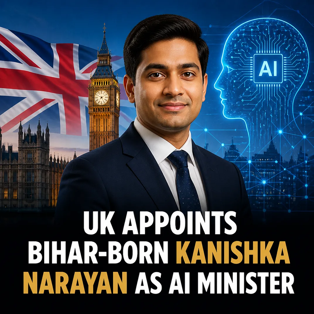 UK Appoints Bihar-Born Kanishka Narayan as AI Minister