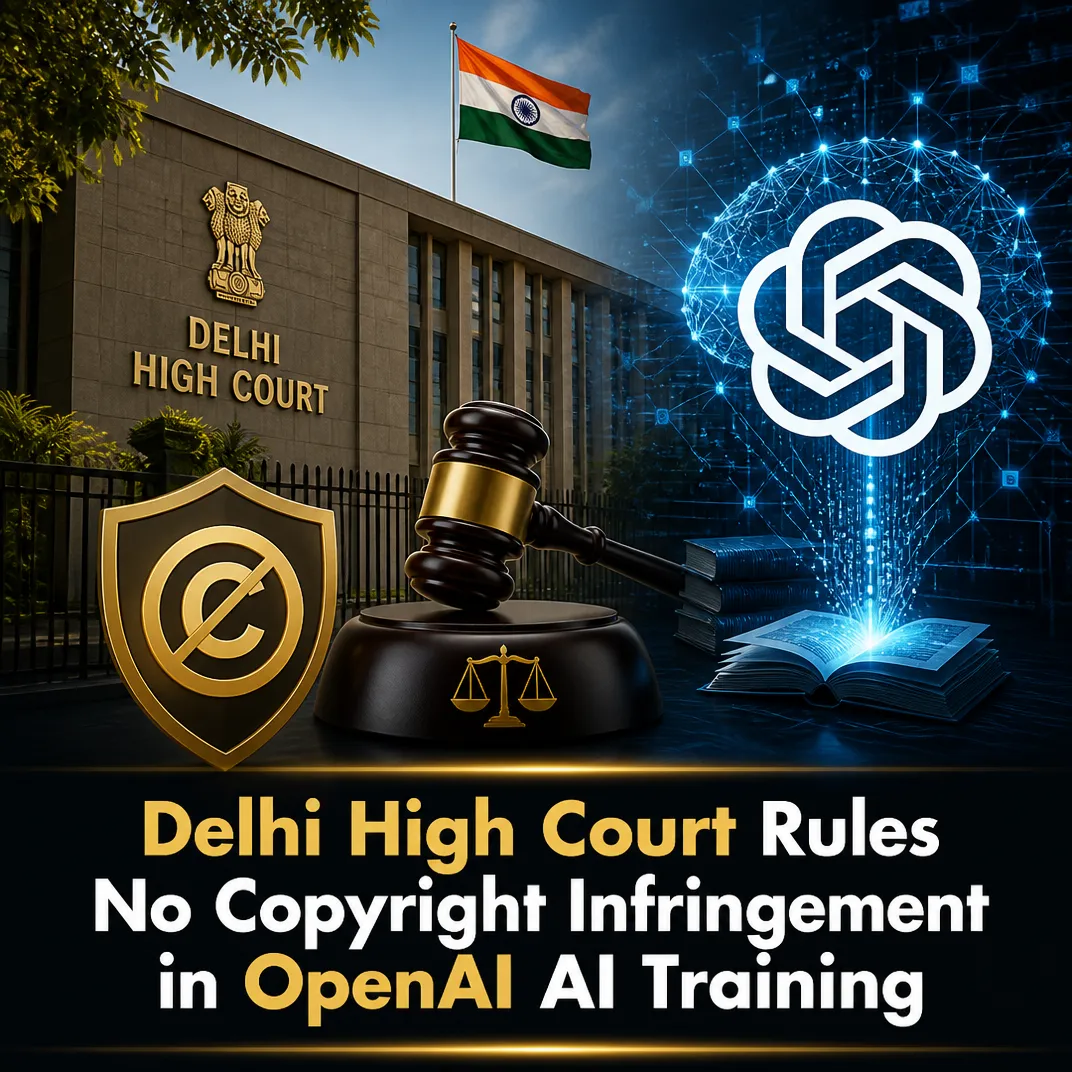 Delhi High Court Rules No Copyright Infringement in OpenAI AI Training