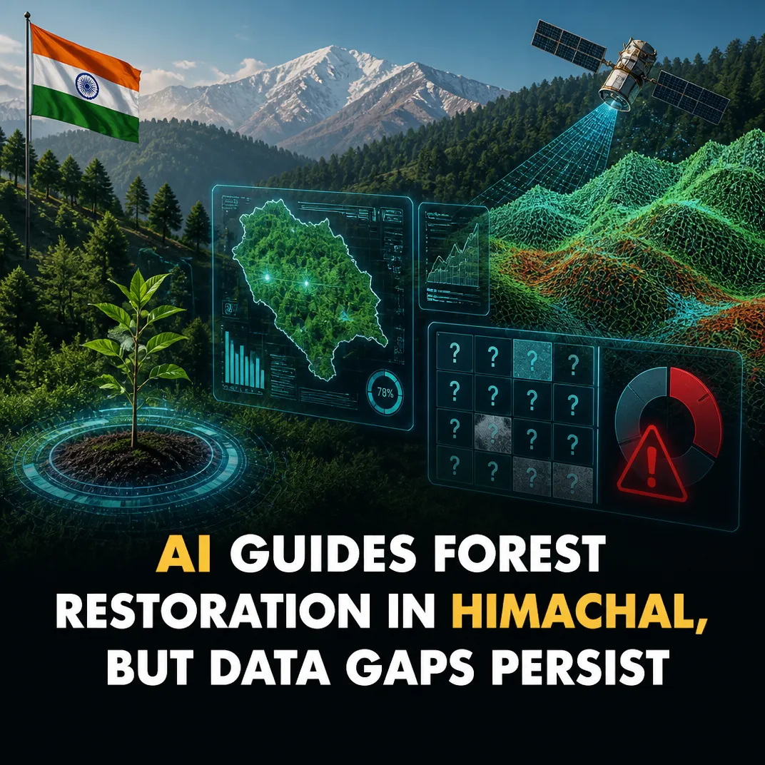 AI Guides Forest Restoration in Himachal, But Data Gaps Persist