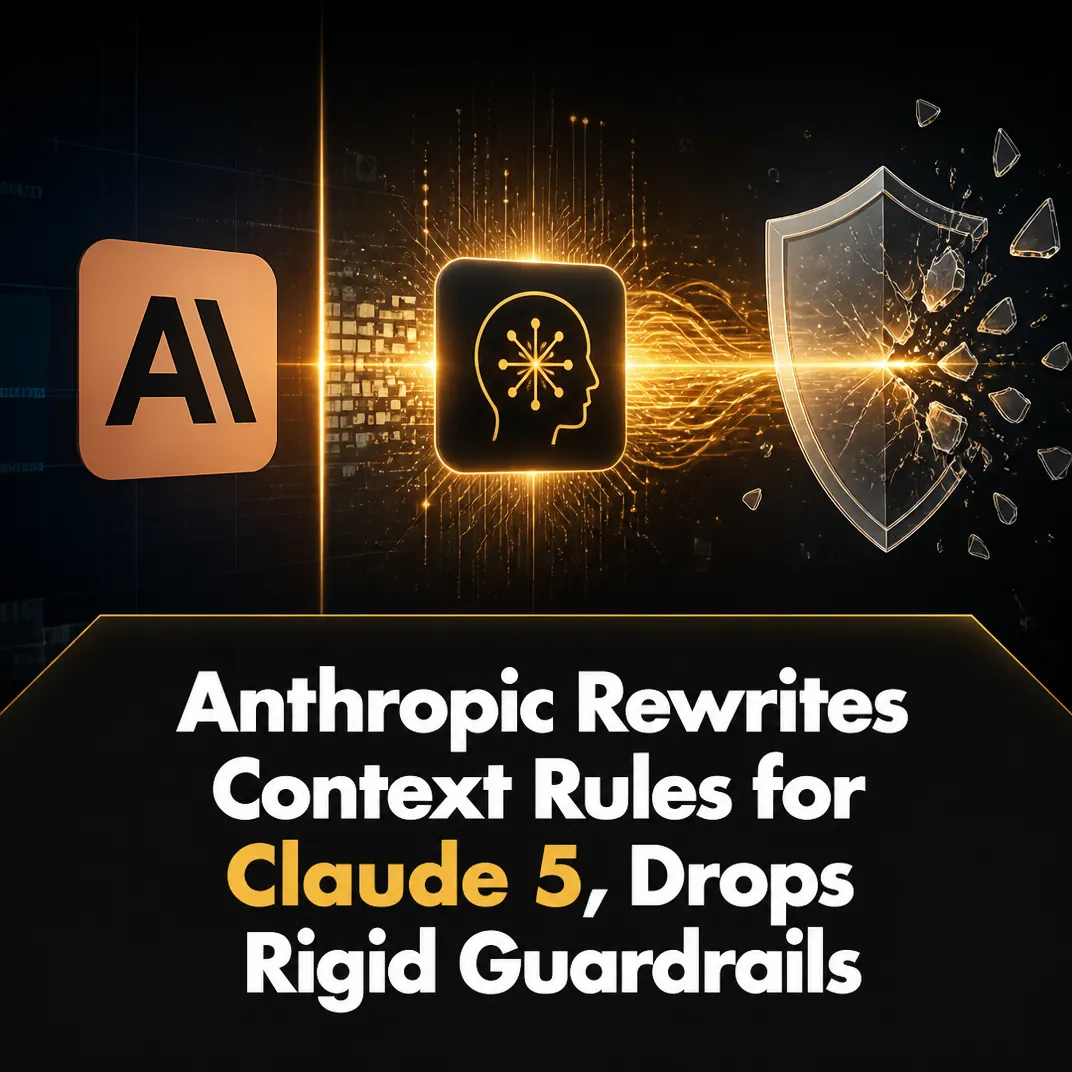 Anthropic Rewrites Context Rules for Claude 5, Drops Rigid Guardrails
