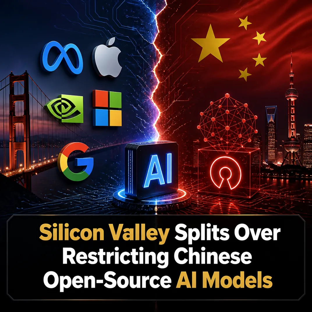 Silicon Valley Splits Over Restricting Chinese Open-Source AI Models
