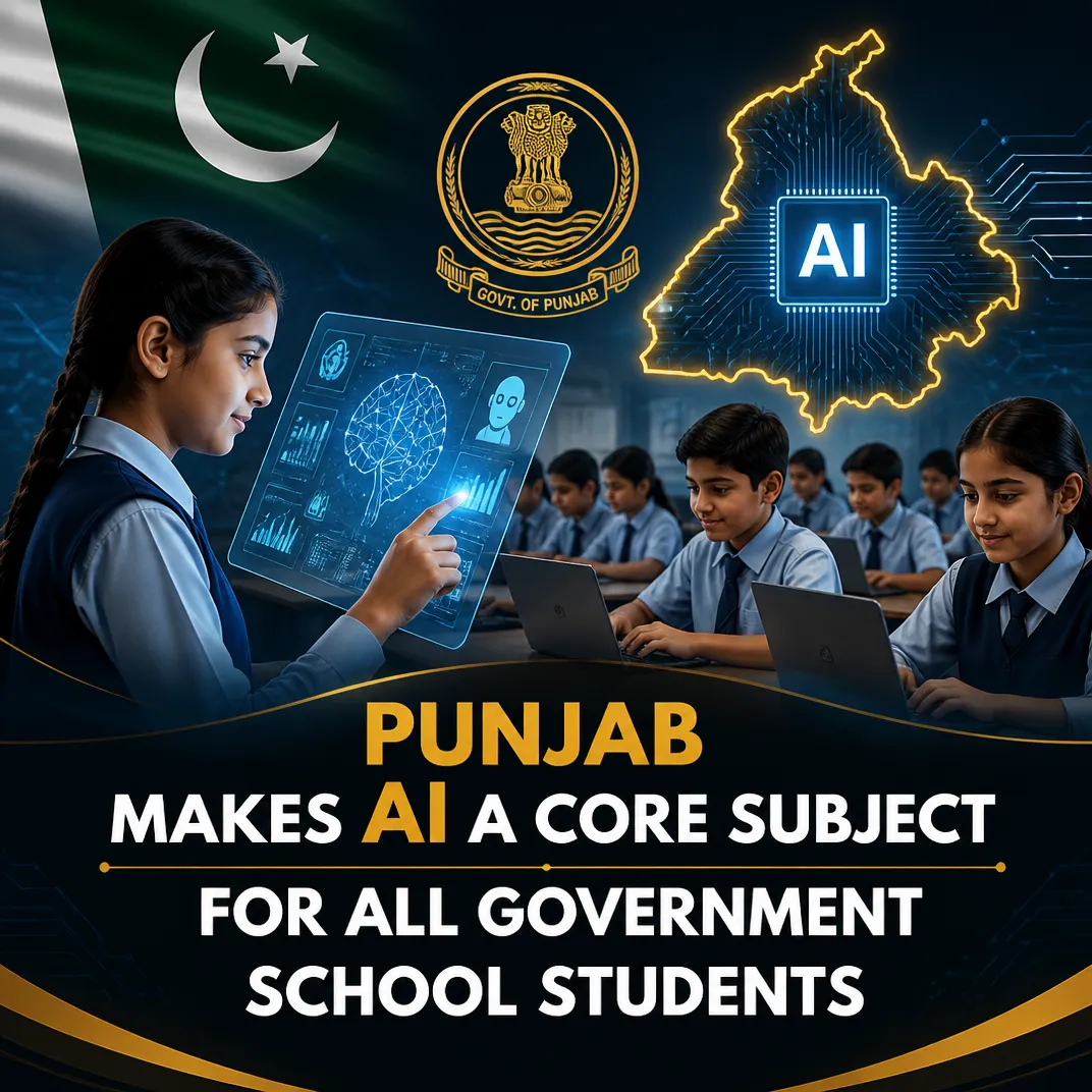 Punjab Makes AI a Core Subject for All Government School Students