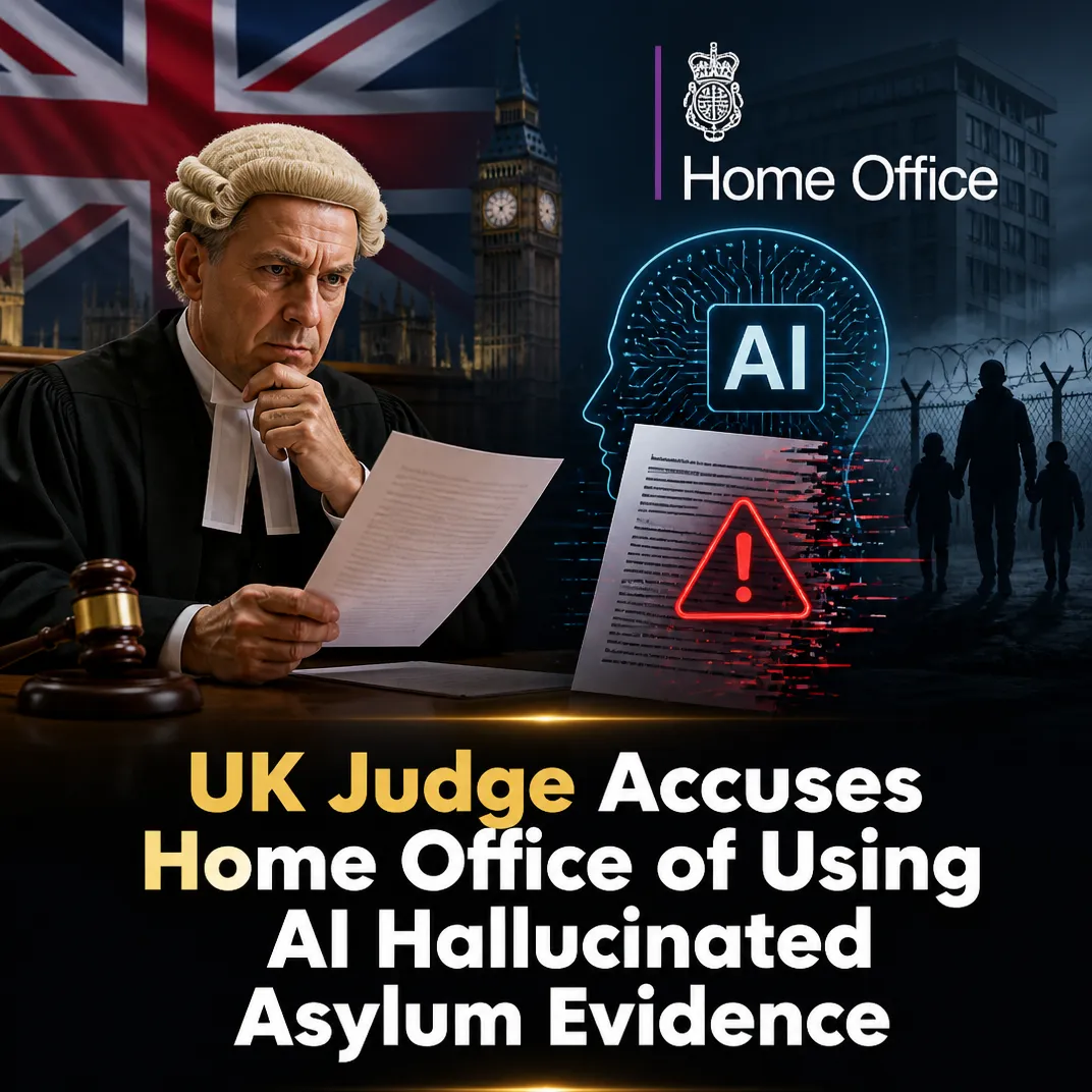 UK Judge Accuses Home Office of Using AI Hallucinated Asylum Evidence