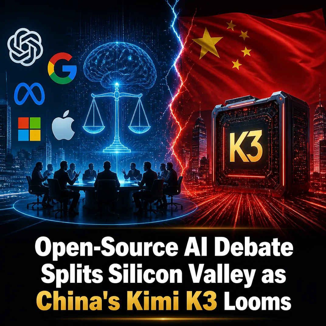 Open-Source AI Debate Splits Silicon Valley as China’s Kimi K3 Looms