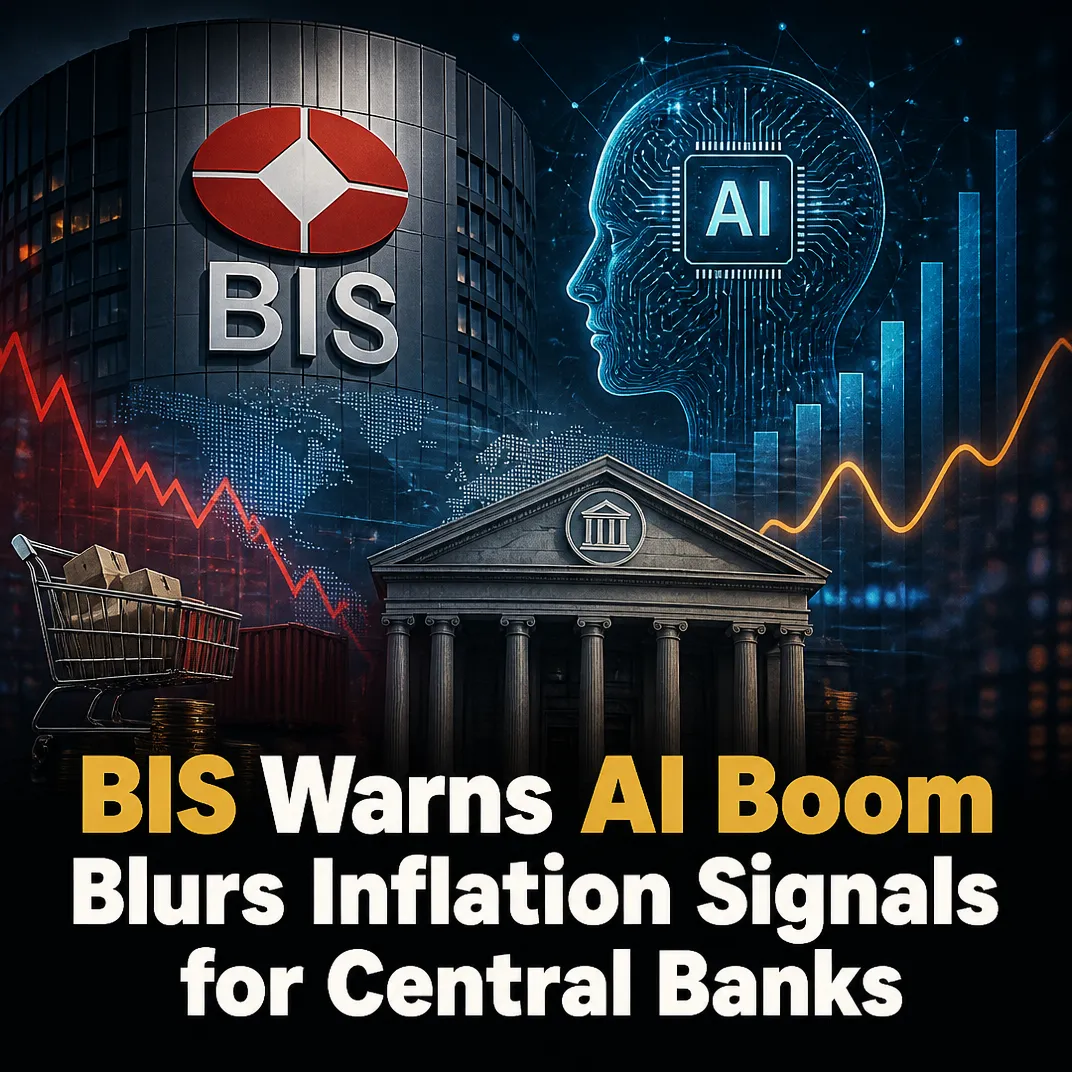 BIS Warns AI Boom Blurs Inflation Signals for Central Banks