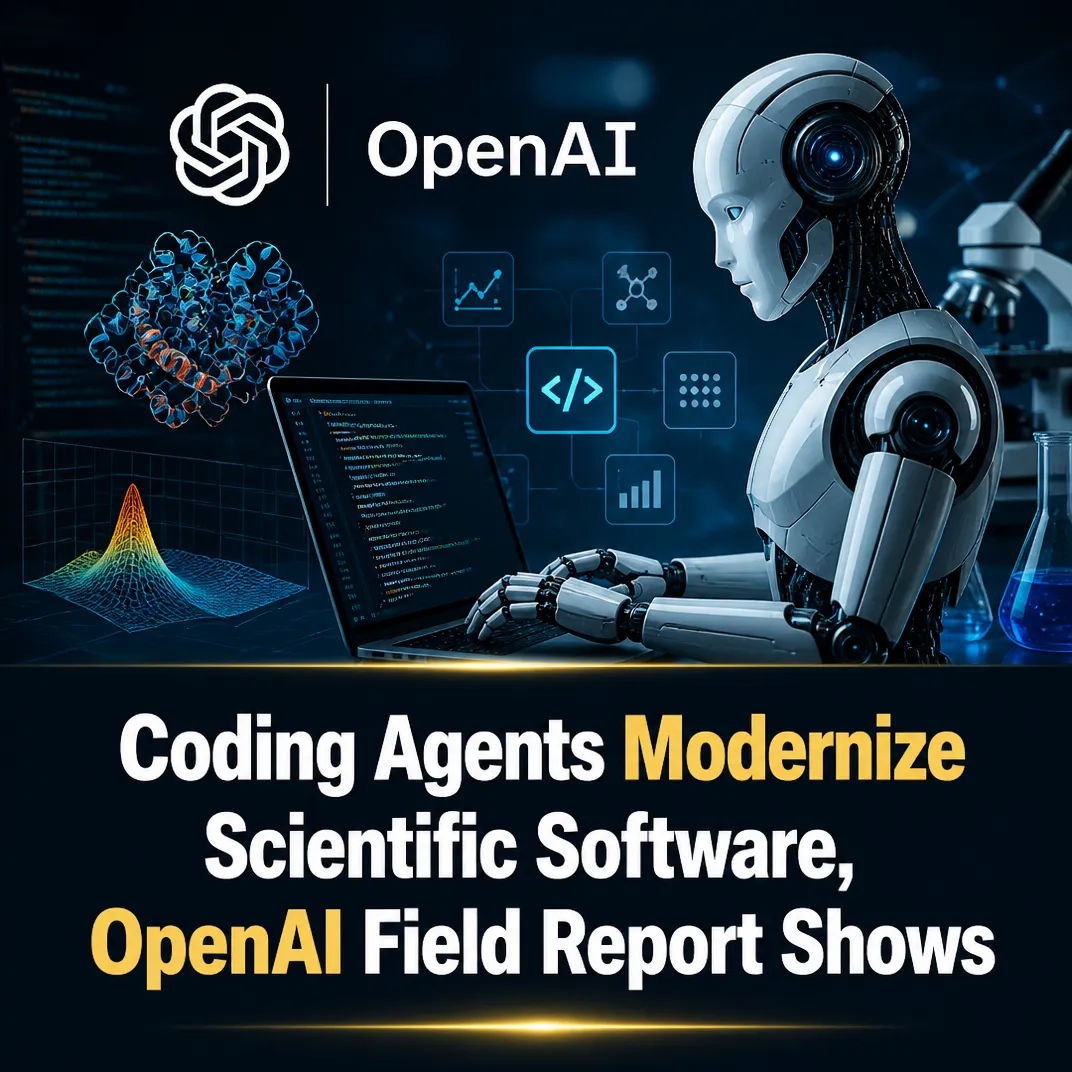 Coding Agents Modernize Scientific Software, OpenAI Field Report Shows
