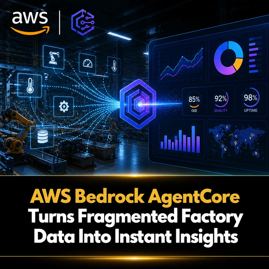AWS Bedrock AgentCore Turns Fragmented Factory Data Into Instant Insights