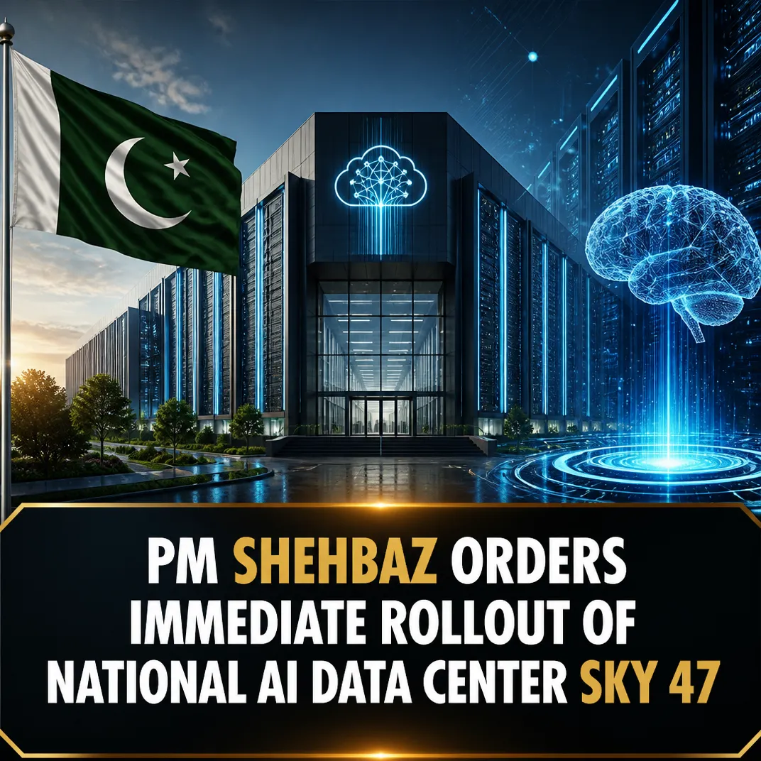 PM Shehbaz Orders Immediate Rollout of National AI Data Center Sky 47