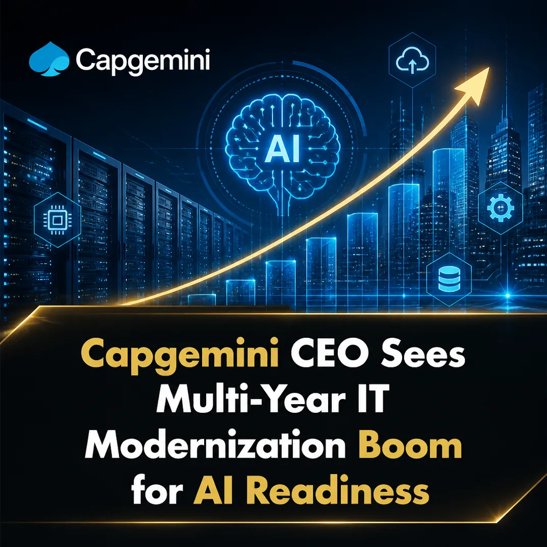 Capgemini CEO Sees Multi-Year IT Modernization Boom for AI Readiness