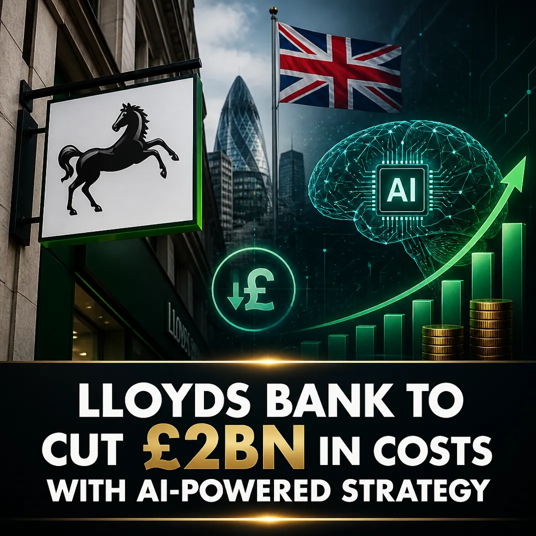 Lloyds Bank to Cut £2bn in Costs with AI-Powered Strategy
