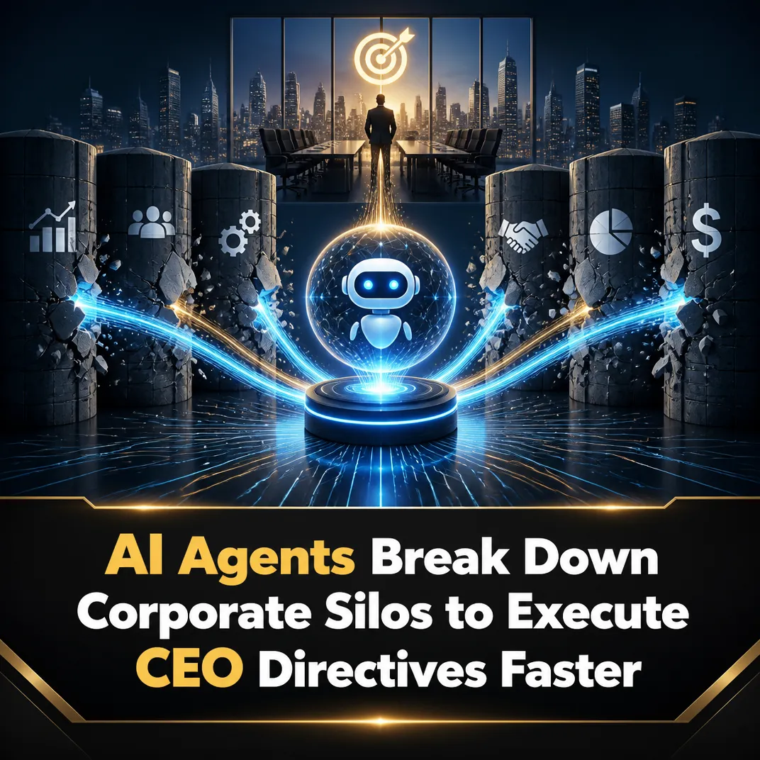 AI Agents Break Down Corporate Silos to Execute CEO Directives Faster