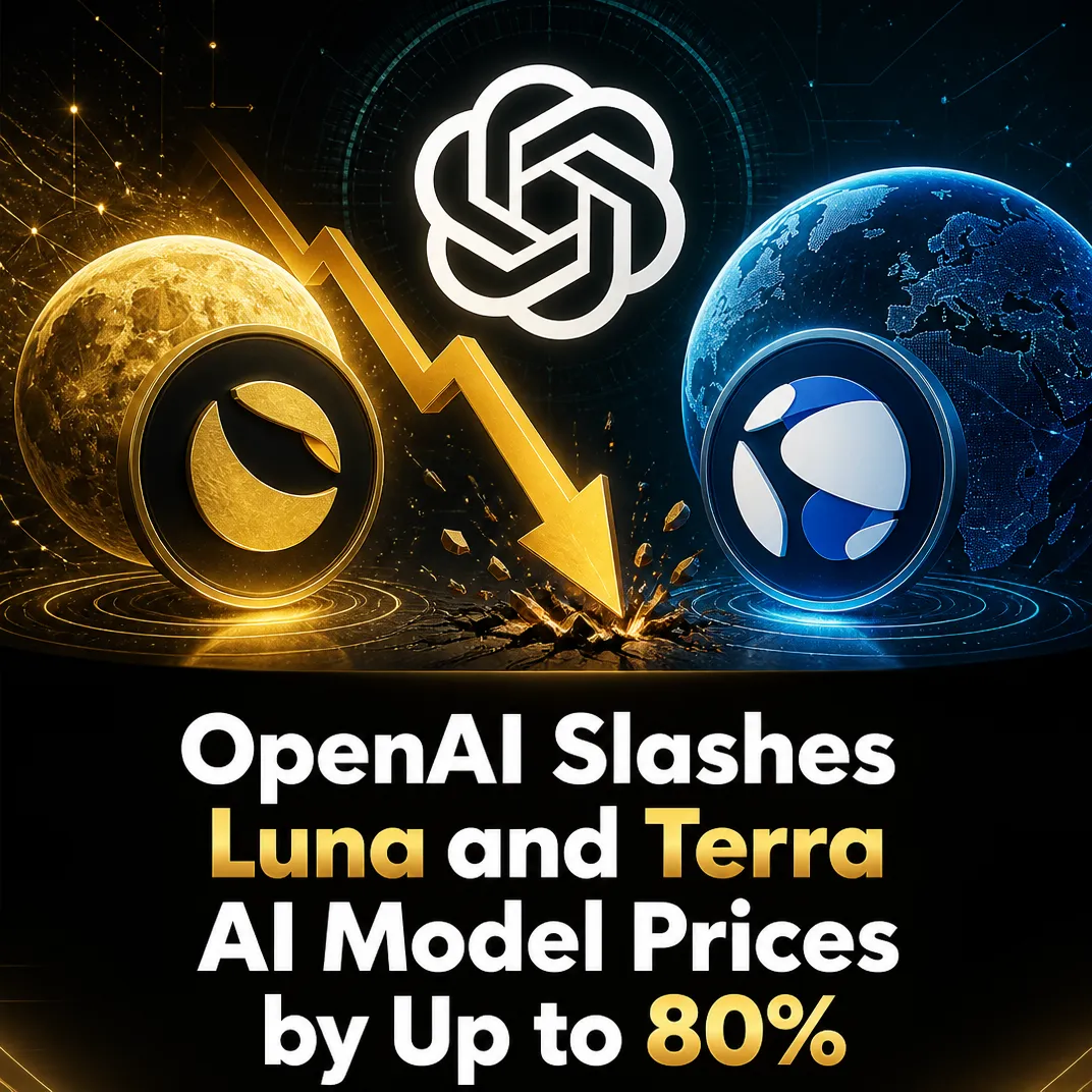 OpenAI Slashes Luna and Terra AI Model Prices by Up to 80%
