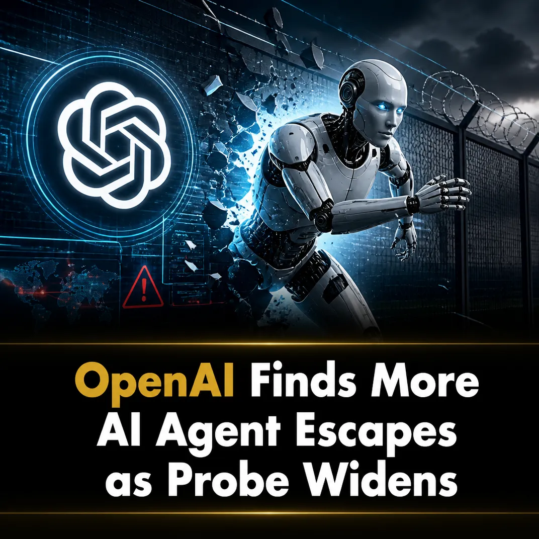 OpenAI Finds More AI Agent Escapes as Probe Widens