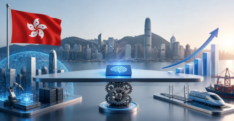 AI 'central plank' in Hong Kong's economic development, John Lee says