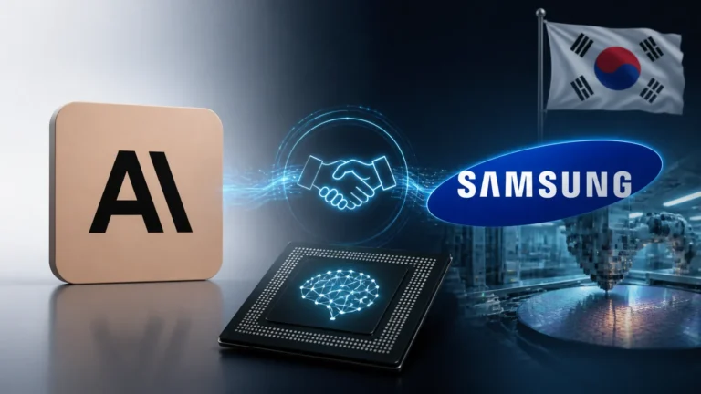 Anthropic in Talks With Samsung to Manufacture Custom AI Chip