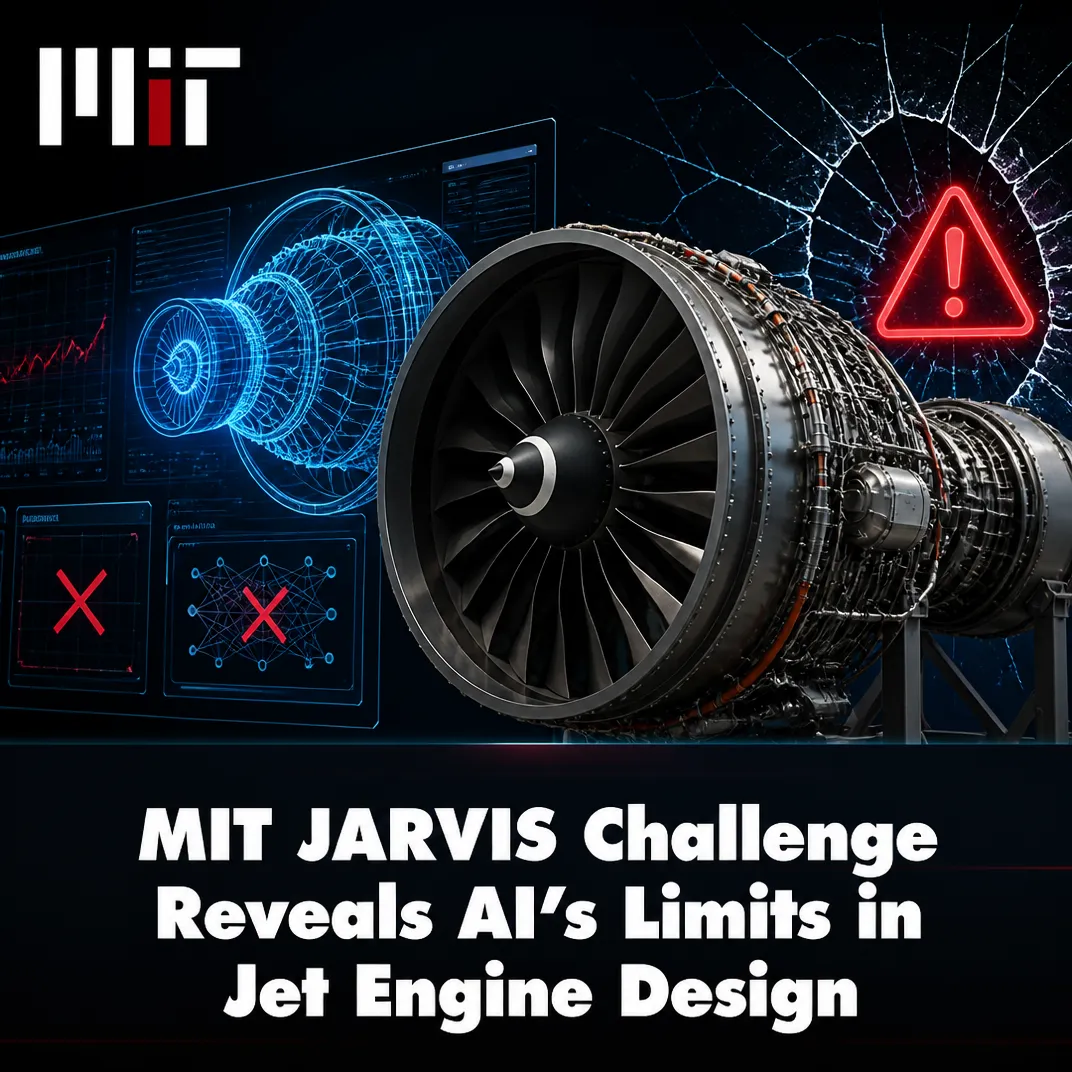 MIT JARVIS Challenge Reveals AI’s Limits in Jet Engine Design