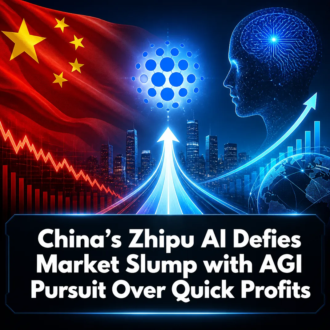 China’s Zhipu AI Defies Market Slump with AGI Pursuit Over Quick Profits