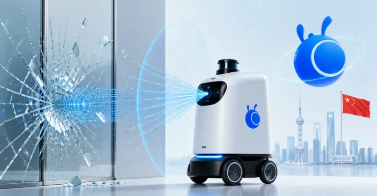 Glass crashes slashed? Ant Group AI unit claims robot sensing advance