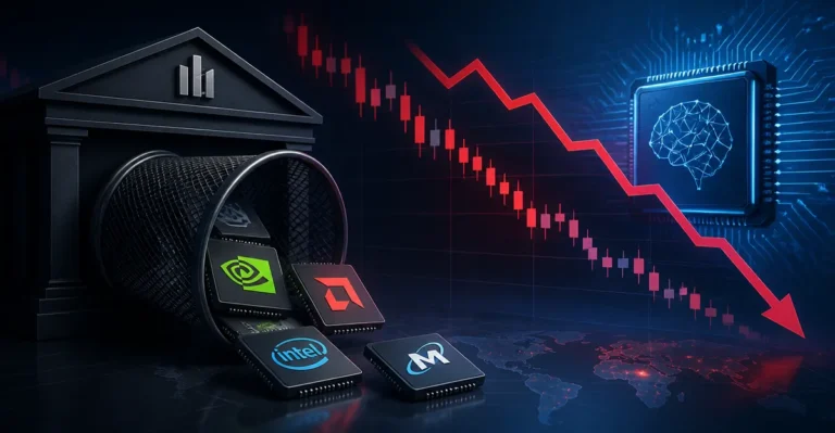 Hedge funds dumped chip stocks for a fourth week as AI shares sold off