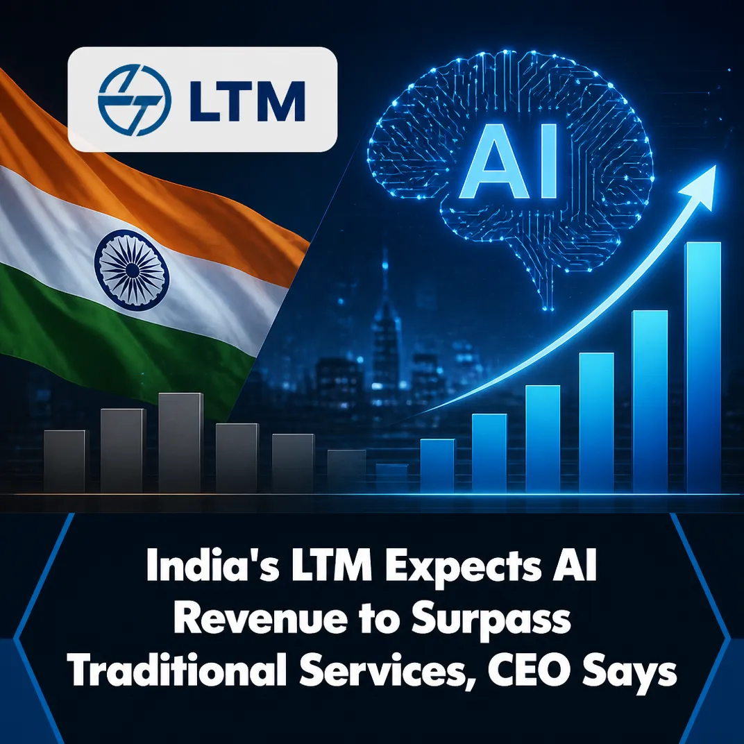 India’s LTM Expects AI Revenue to Surpass Traditional Services, CEO Says