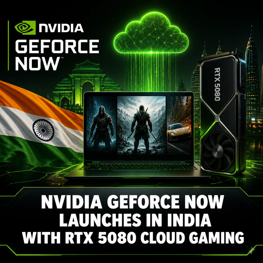 Nvidia GeForce Now Launches in India with RTX 5080 Cloud Gaming