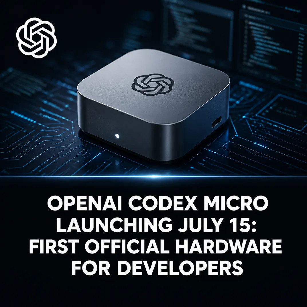 OpenAI lanserar Codex Micro: Fysiskt verktyg för AI-programmering
