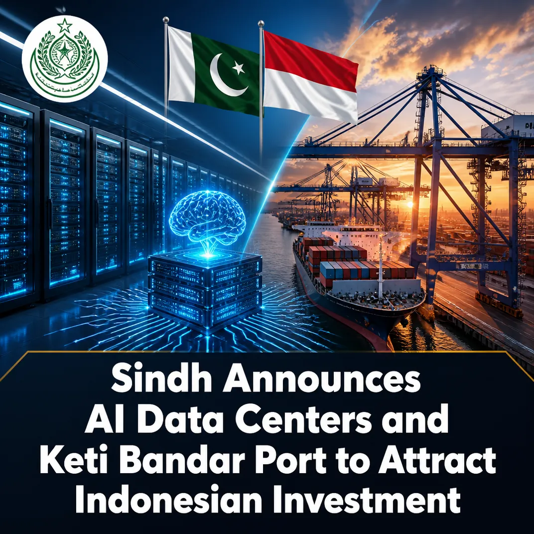 Sindh Announces AI Data Centers and Keti Bandar Port to Attract Indonesian Investment