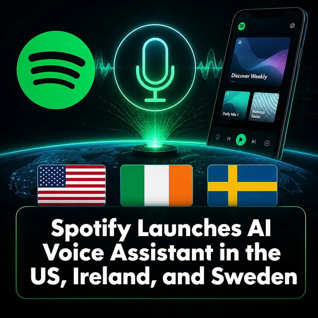 Spotify Launches AI Voice Assistant in the US, Ireland, and Sweden