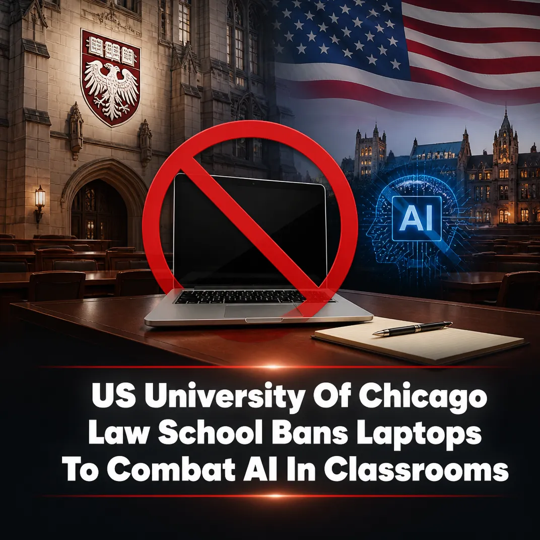 US University of Chicago Law School Bans Laptops to Combat AI in Classrooms