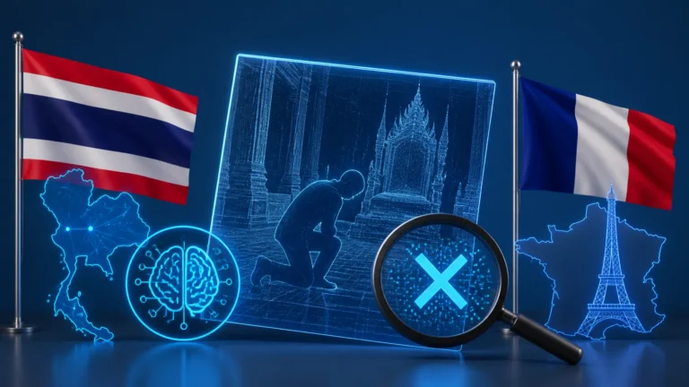 Thailand says photo of France's Macron kneeling before king is AI-generated