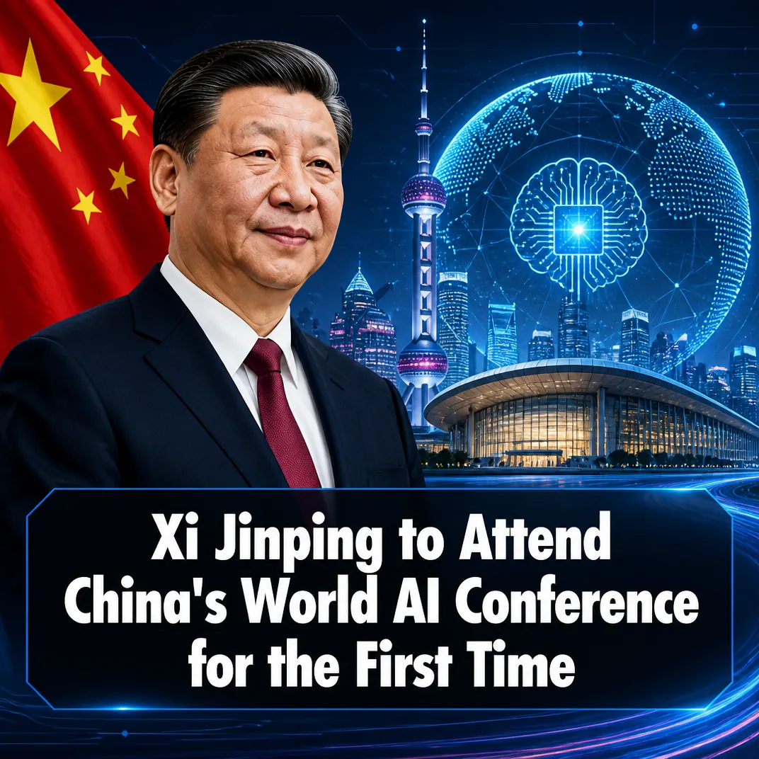 Xi Jinping to Attend China’s World AI Conference for the First Time