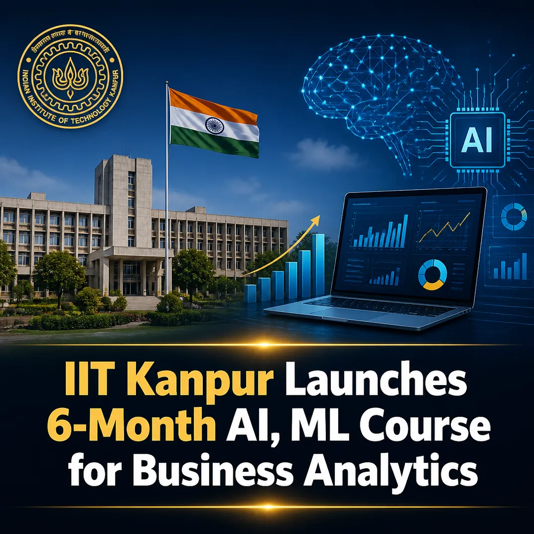 IIT Kanpur Launches 6-Month AI, ML Course for Business Analytics