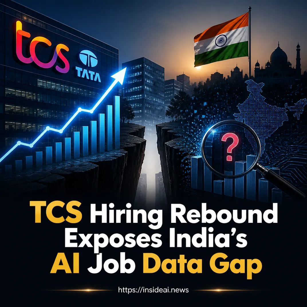 TCS Hiring Rebound Exposes India’s AI Job Data Gap