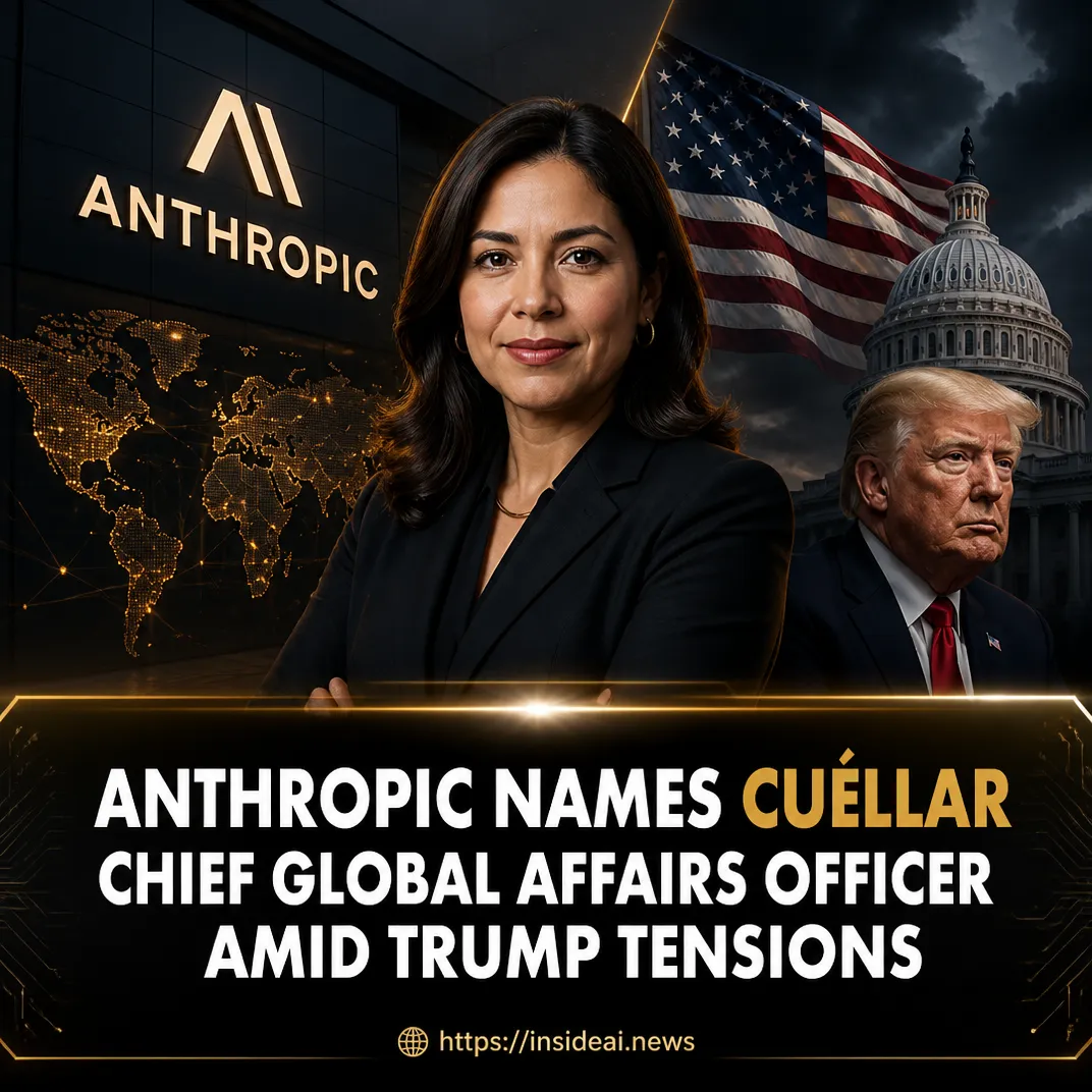 Anthropic Names Cuéllar Chief Global Affairs Officer Amid Trump Tensions