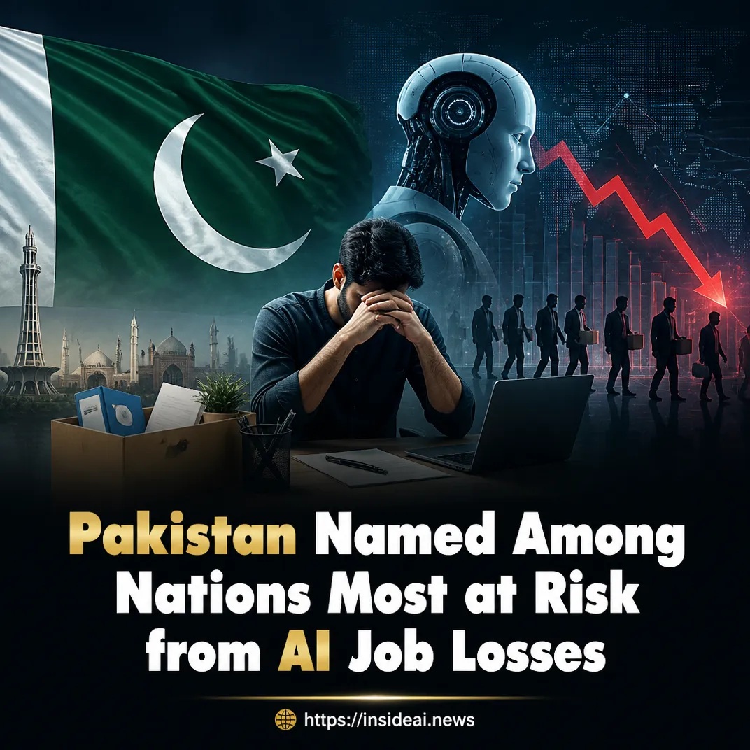 Pakistan Named Among Nations Most at Risk from AI Job Losses